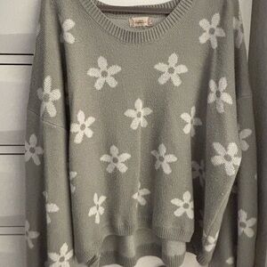 Altar'd State Floral Sweater